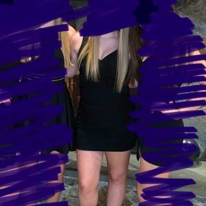 Mini Bodycon Black Dress
